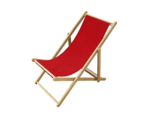 strandstoelen-rood